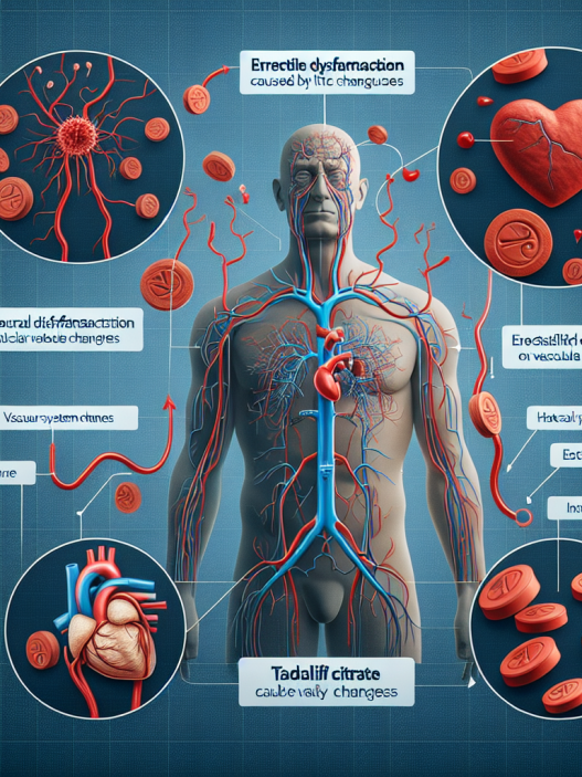 Die Wirkung von Tadalafil citrat bei Erektionsstörungen durch Gefäßveränderungen