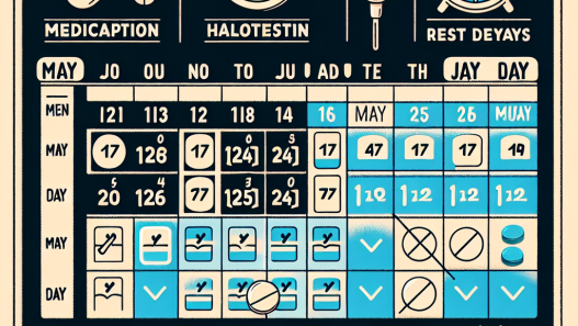 Richtige Pausen nach einer Kur mit Halotestin