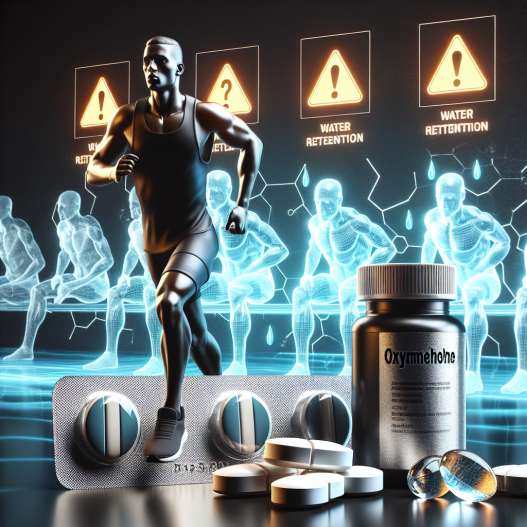 Risiko von Wasserretention bei der Einnahme von Oxymetholone Tabletten im Sport.