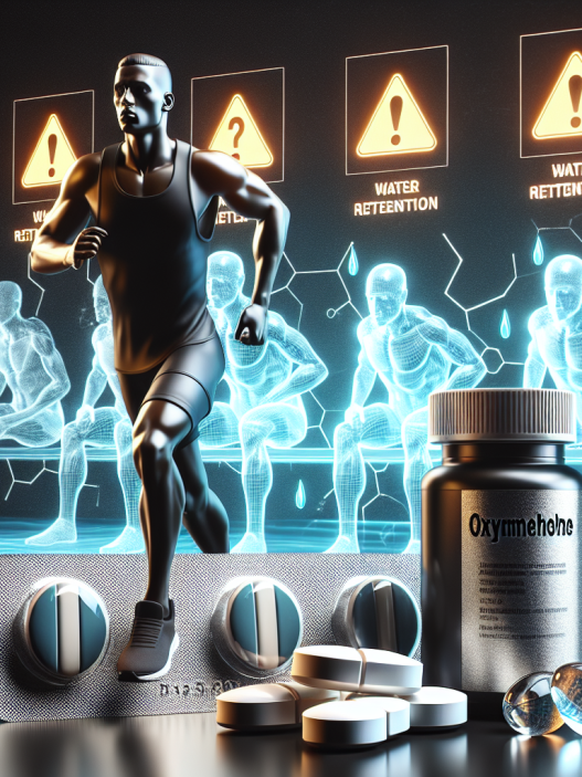 Risiko von Wasserretention bei der Einnahme von Oxymetholone Tabletten im Sport.