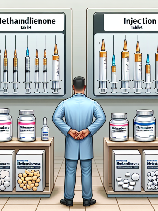 Unterschiede zwischen Tabletten und Injektionen von Methandienon