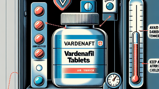 Wie man Vardenafil Tabletten richtig lagert: Tipps und Tricks