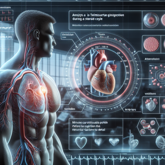 Kardiovaskuläres Profil analysieren vor Beginn einer Telmisartan-Einnahme im Steroidzyklus