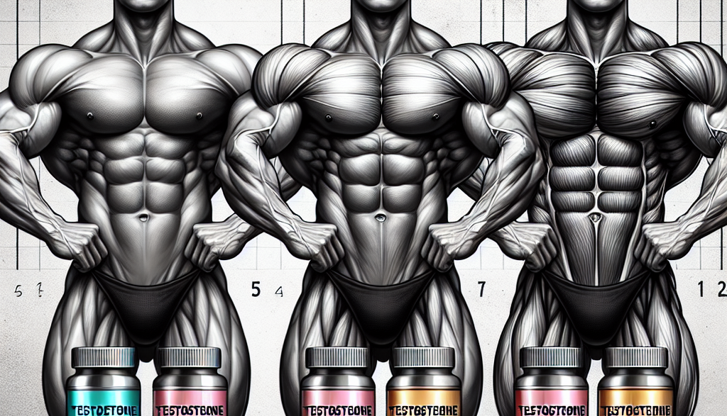 Testosteron-Ester im Vergleich: Testosteron propionat vs. Enantat und Cypionat im Bodybuilding