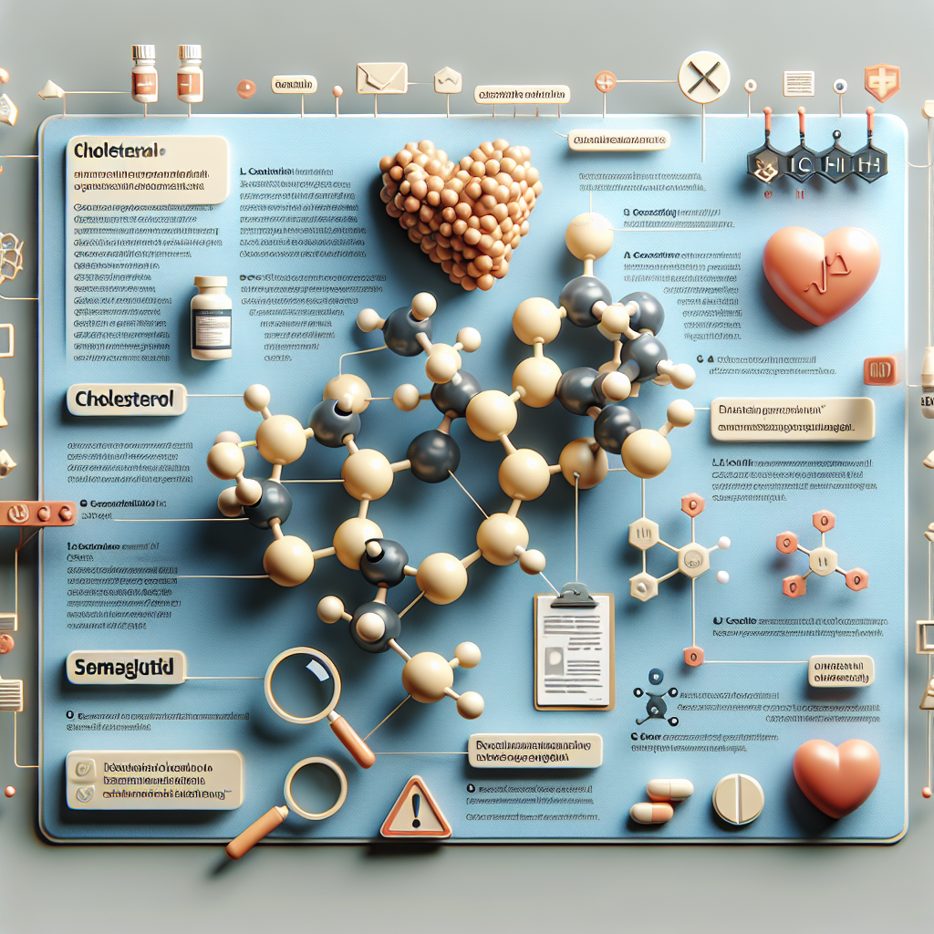 Cholesterin und Semaglutid: Was Anwender beachten sollten