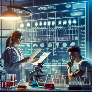 Hormonprofil analysieren vor Beginn einer Turinabol-Einnahme im Steroidzyklus