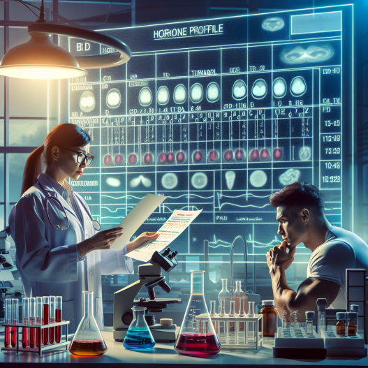 Hormonprofil analysieren vor Beginn einer Turinabol-Einnahme im Steroidzyklus