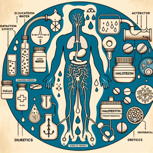 Kombination mit Diuretika: Wasserausscheidung neben Halotestin