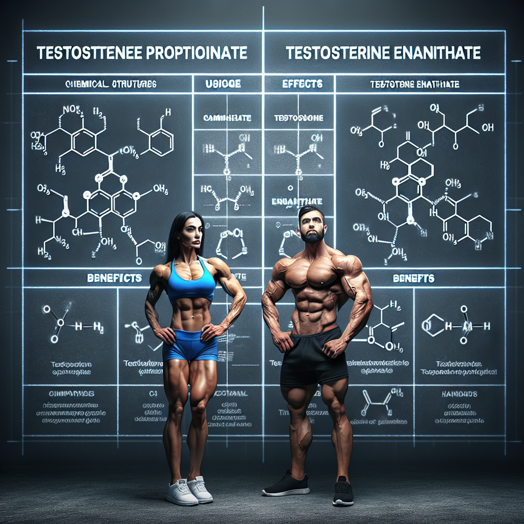 Testosteron Propionat vs. Testosteron Enanthat: Detaillierter Vergleich für Bodybuilder